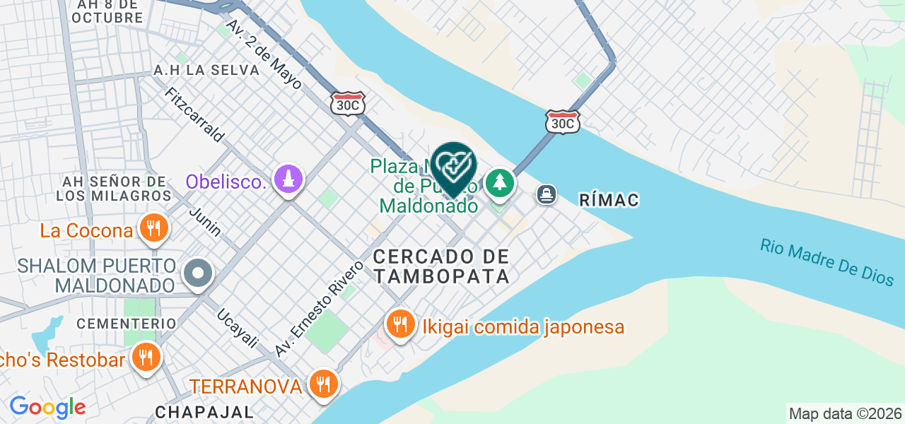 Mapa de Optica Cortez