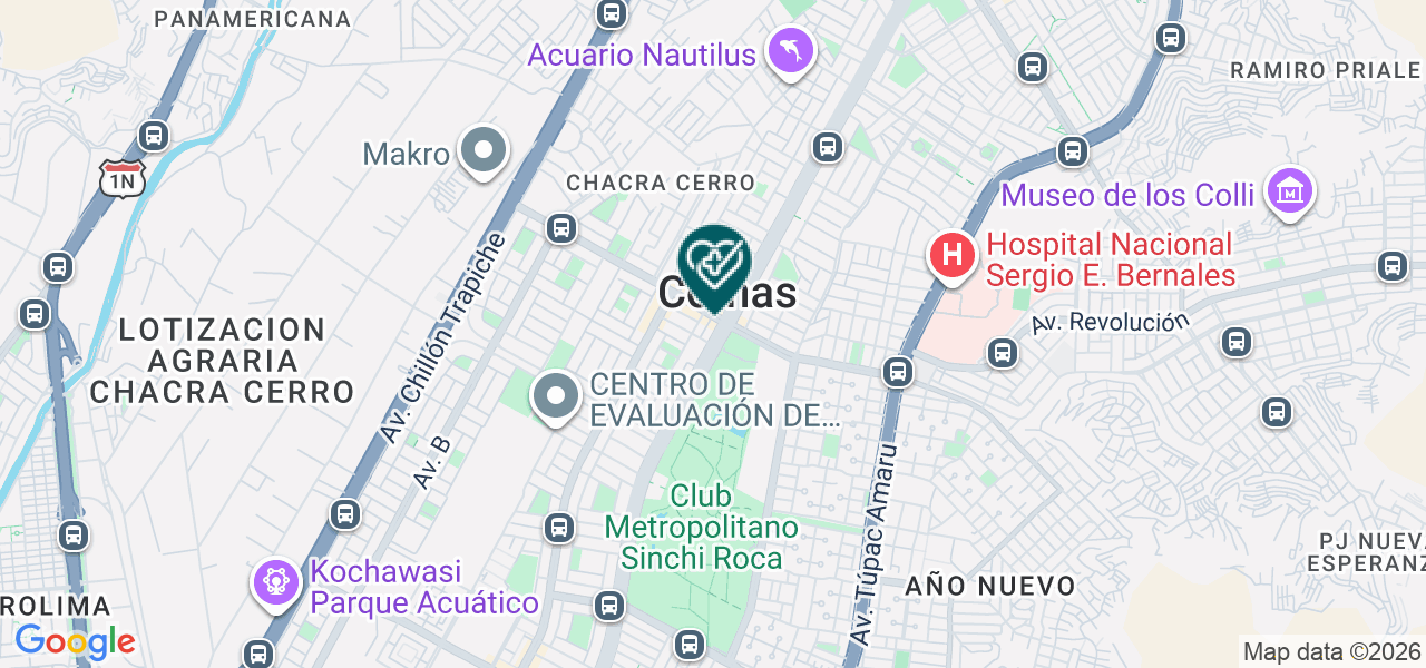 Mapa de Meraki Odontologia Integral