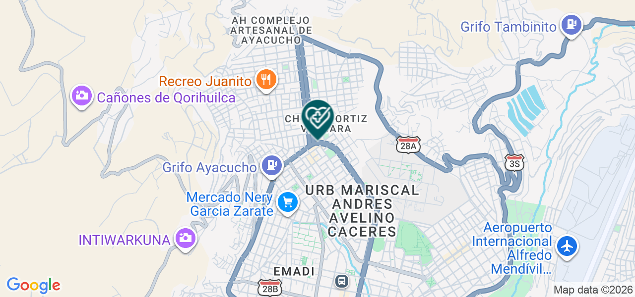Mapa de Consultorio Odontologico Elite