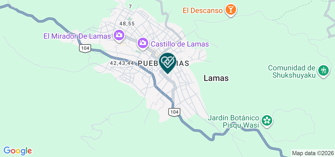 Mapa de Consultorio Odontologico Ar