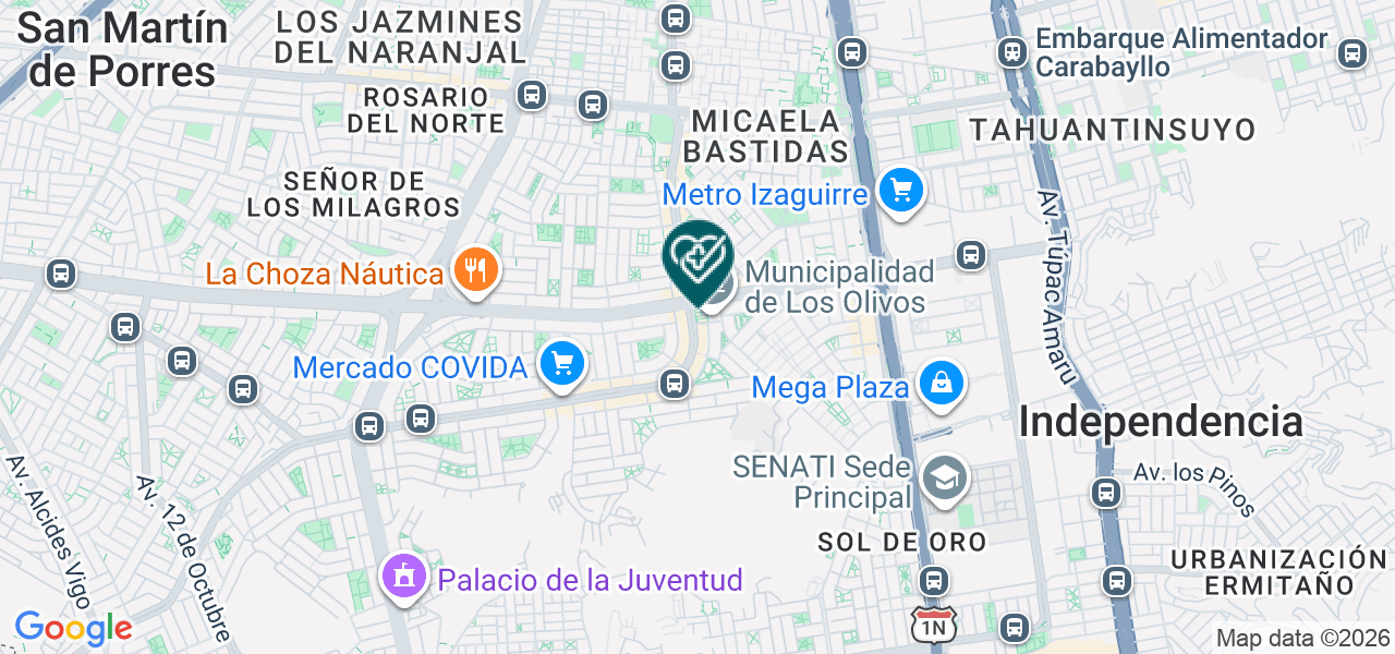 Mapa de Gine+salud