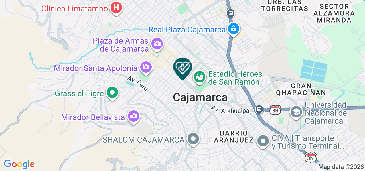 Mapa de Drive Medic