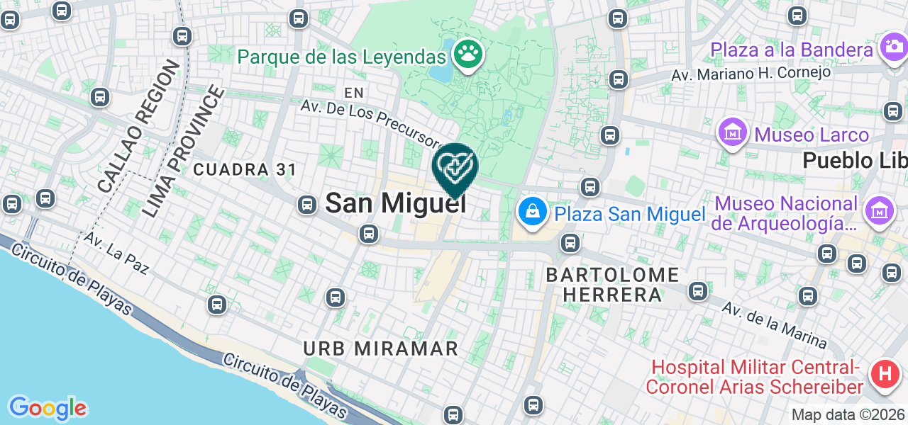 Mapa de Limablue