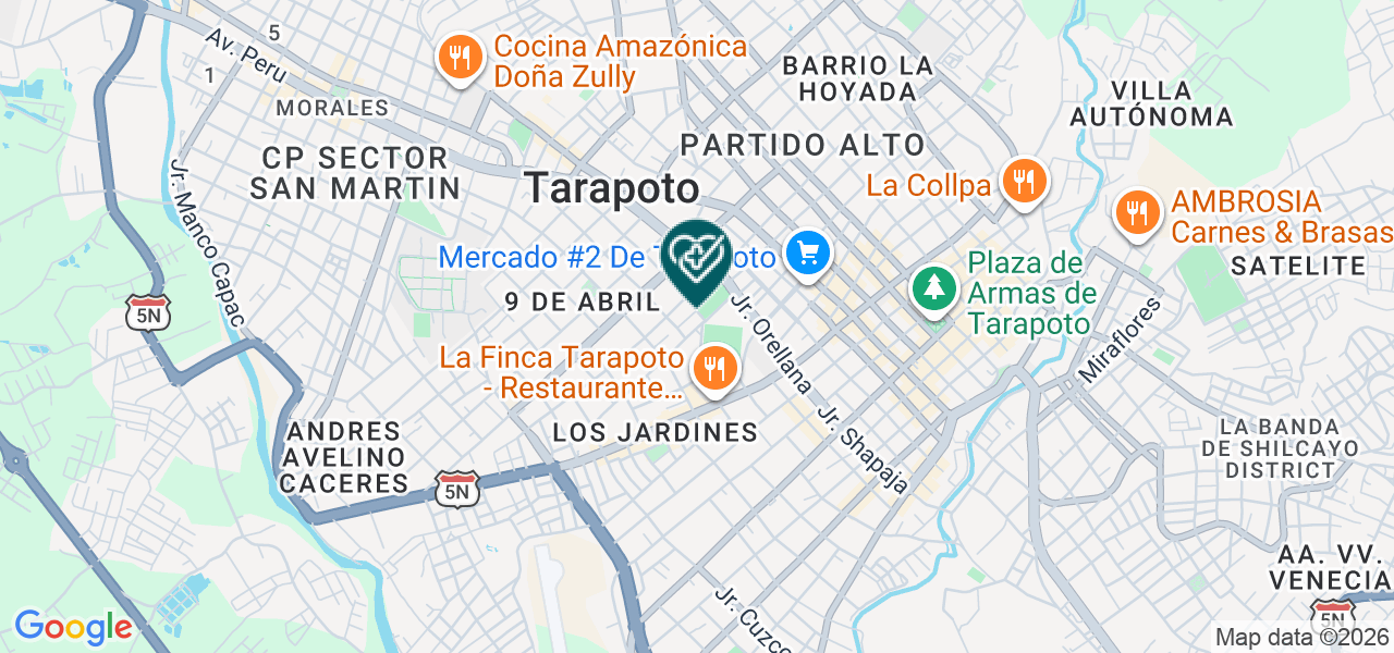 Mapa de Consultorio Odontologico Odontovial