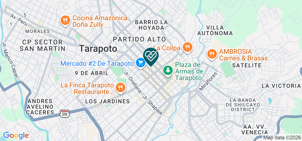 Mapa de Cobba Dental