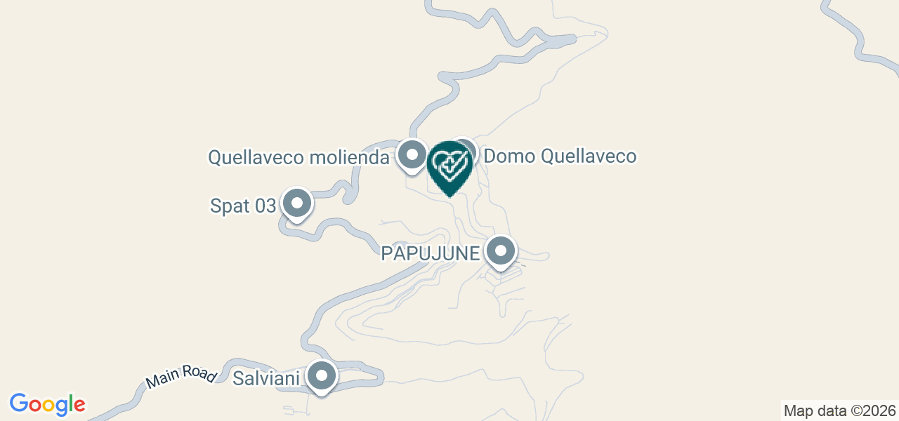 Mapa de Posta Medica Papujune
