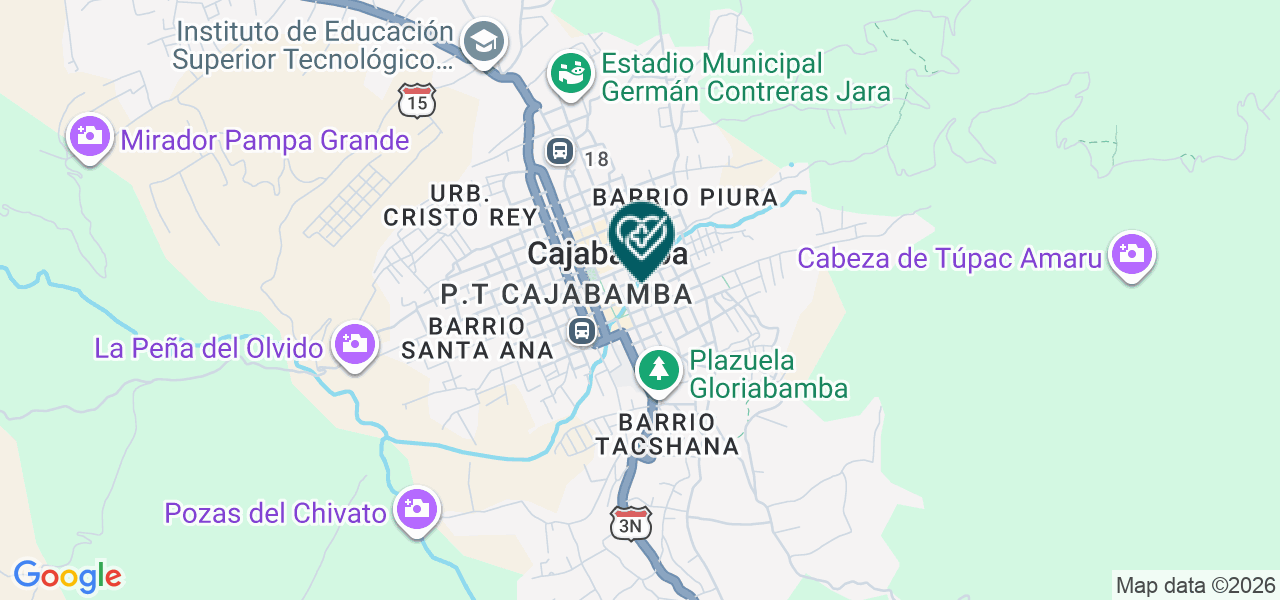 Mapa de Centro Medico "stella Maris