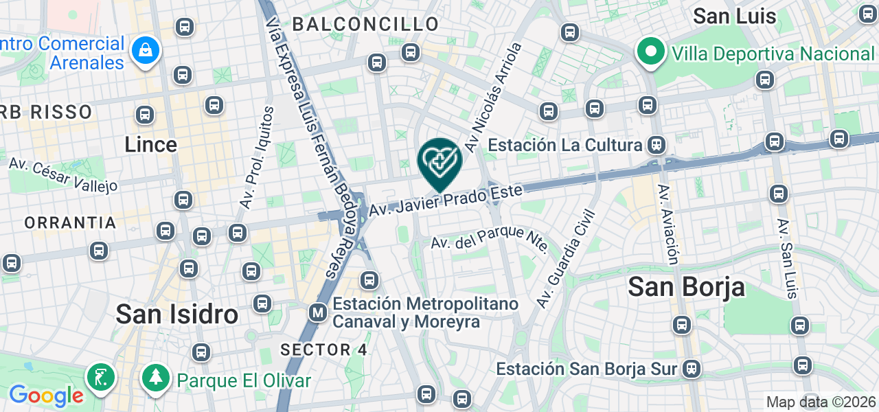 Mapa de Dental Grace