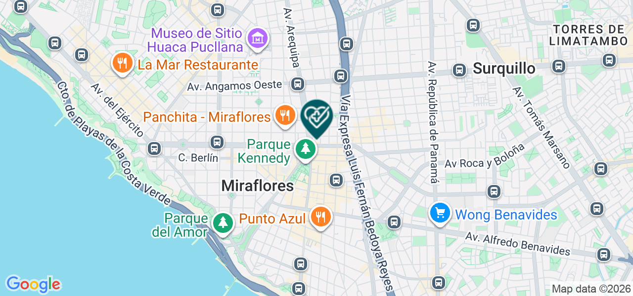 Mapa de Pride & White