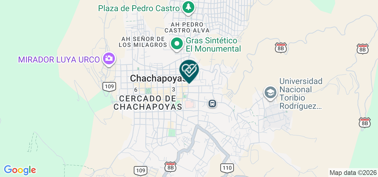 Mapa de Santa Rosa