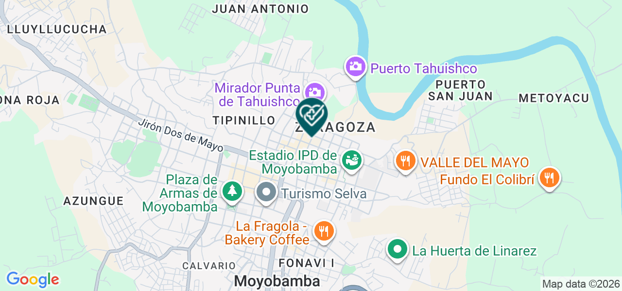 Mapa de Consultorio Medico Pediatrico Dra. Caro