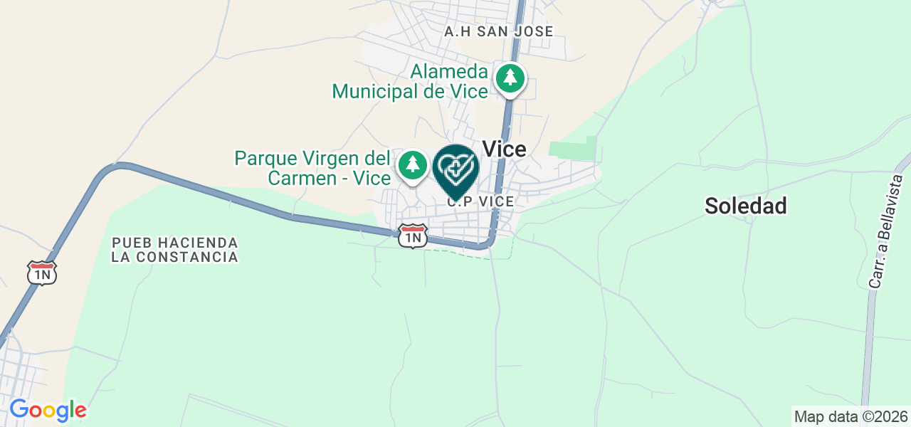 Mapa de Centro Odontológico San Pedro