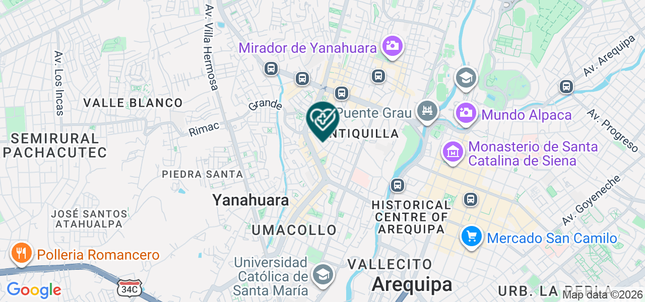 Mapa de Dermia