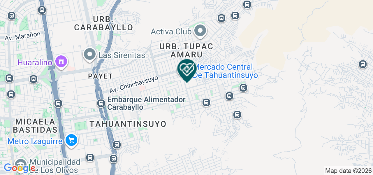 Mapa de Dental Dr. Job