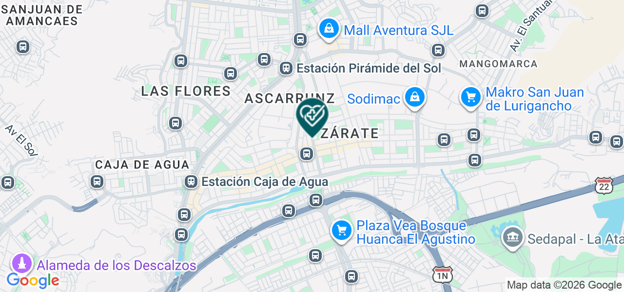 Mapa de Consultorio Psicologico Mente Apta