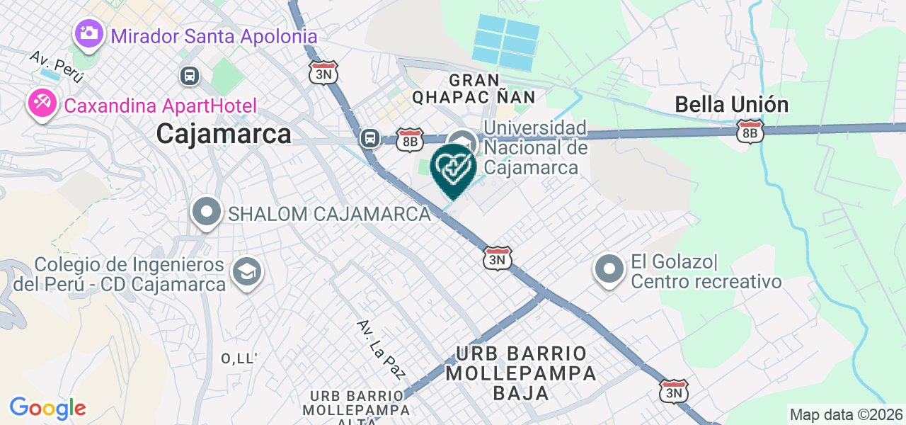 Mapa de Centro de Terapia Fisica Physiomer SRL