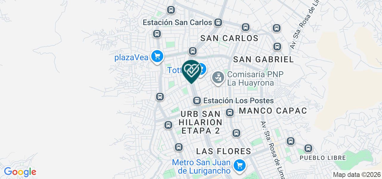 Mapa de Consultorio Odontológico Mundo Dental