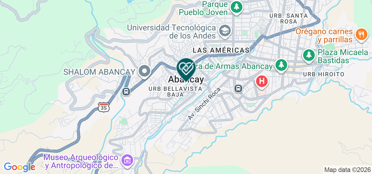 Mapa de Oh' Dent