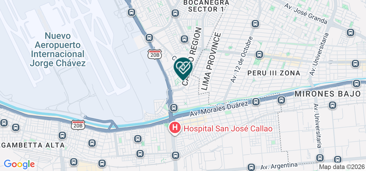 Mapa de Consultorio Dental Happy Smile