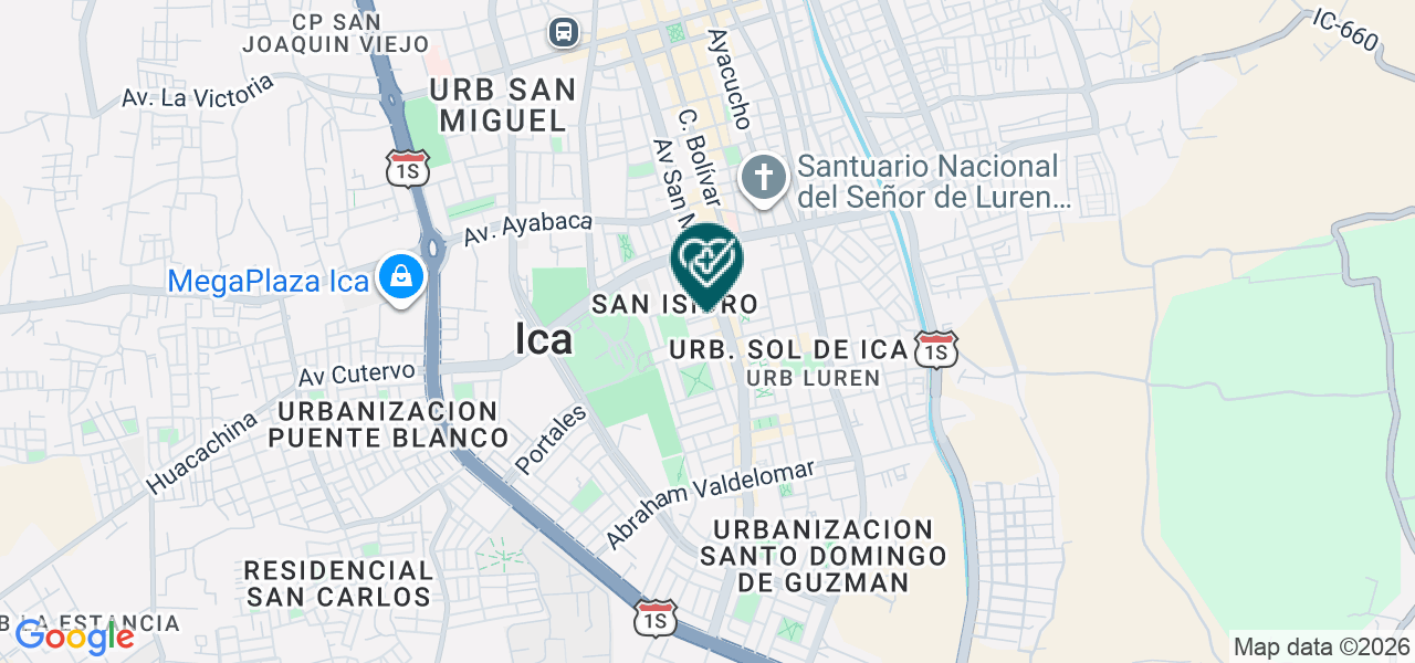 Mapa de Rrgastrocenter