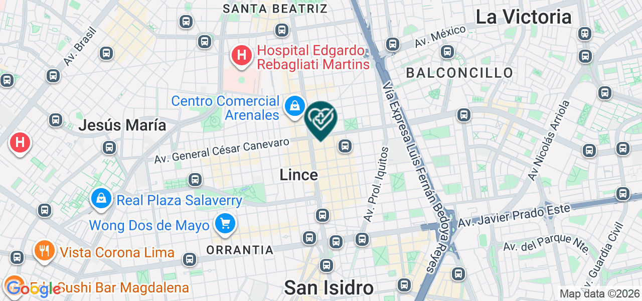 Mapa de Jc Salud