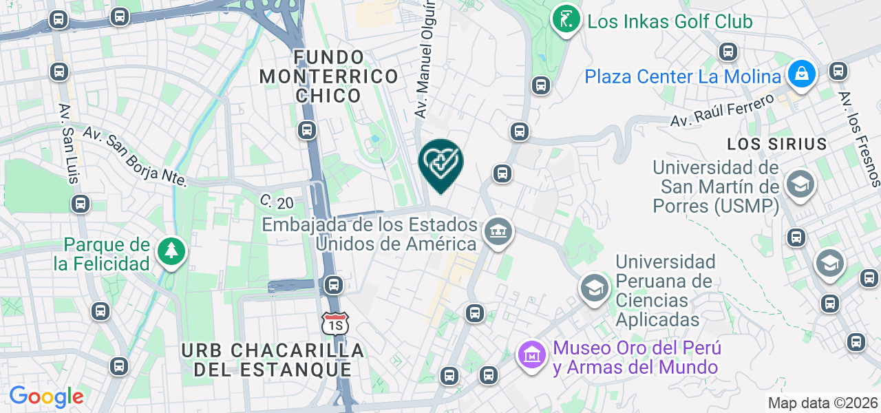 Mapa de Medyco