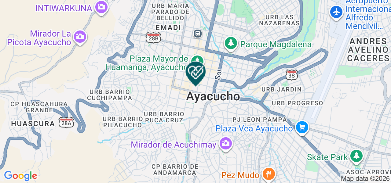 Mapa de Consultorio Salud Mns