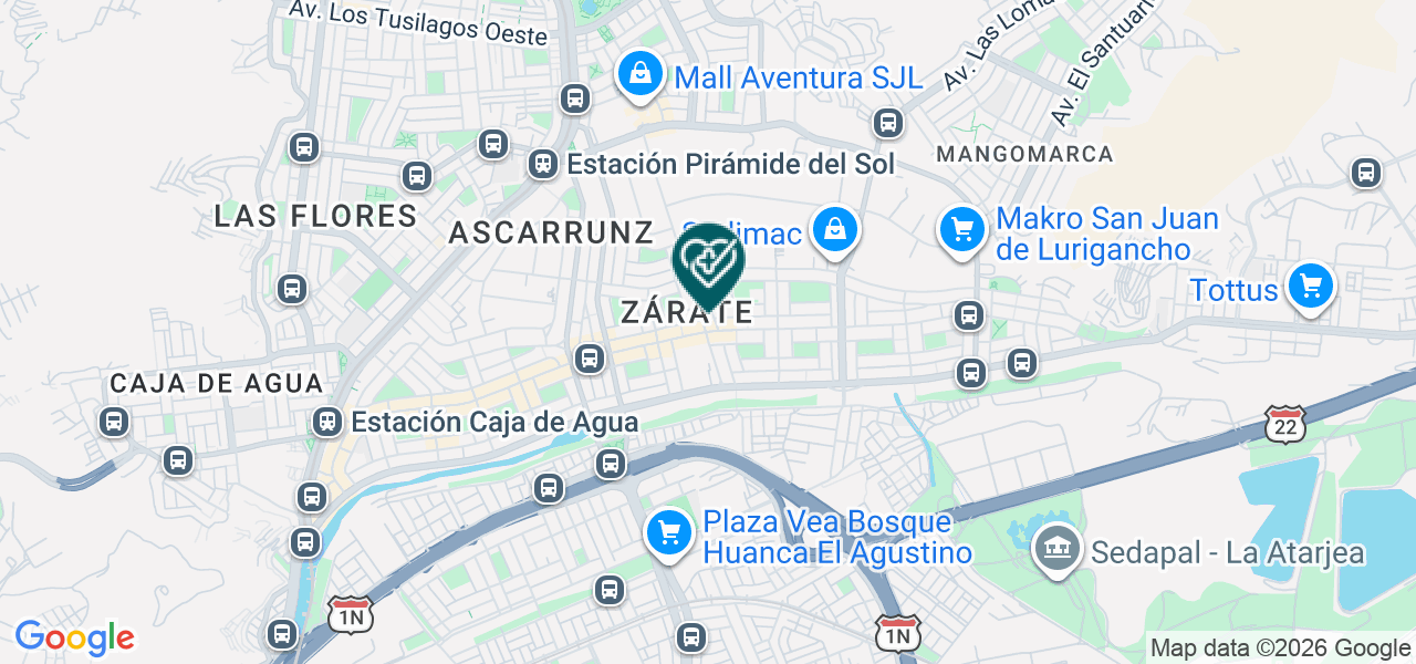 Mapa de San Joaquin