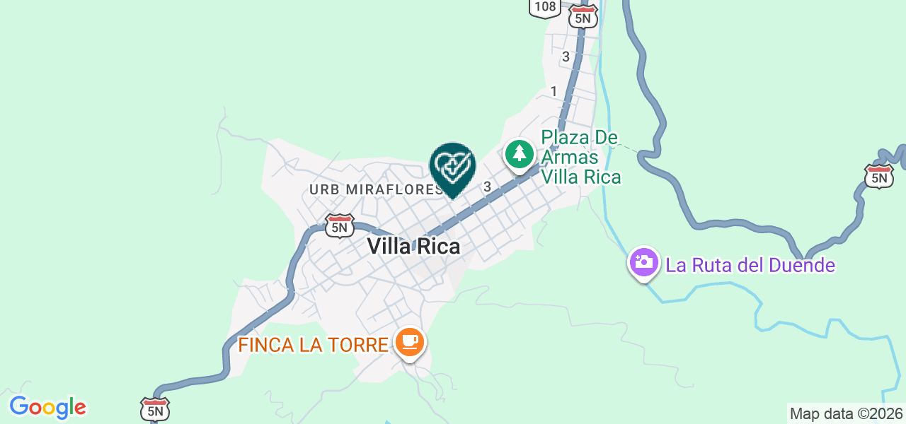 Mapa de Policlinico Tu Salud