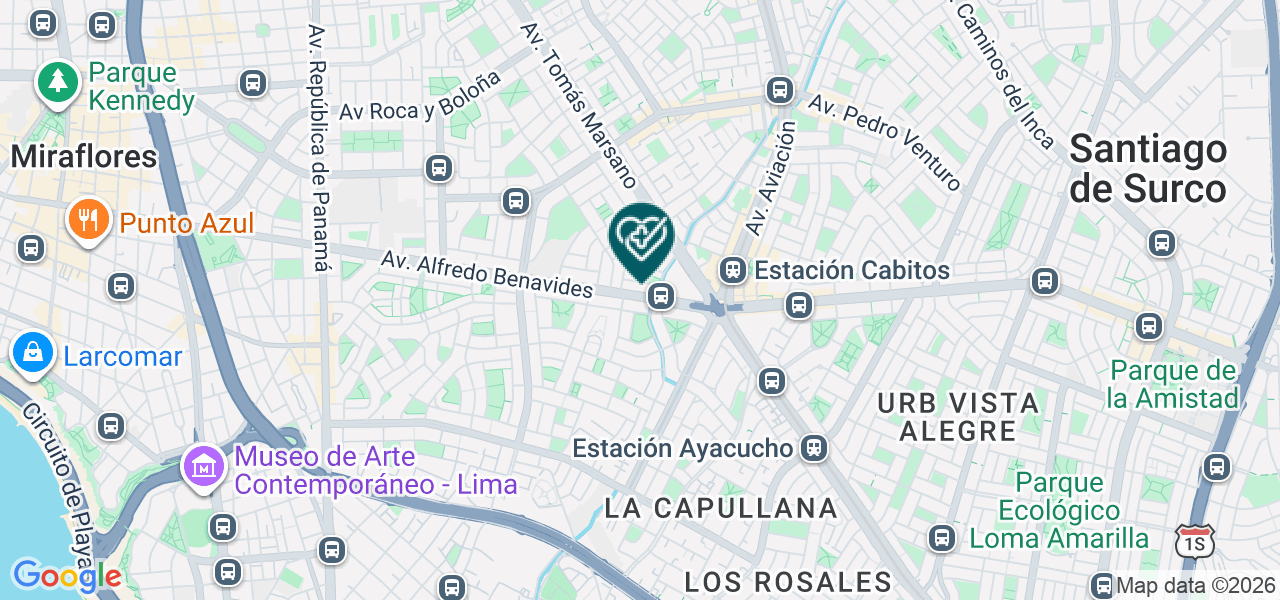 Mapa de Ortoesthetic Dental