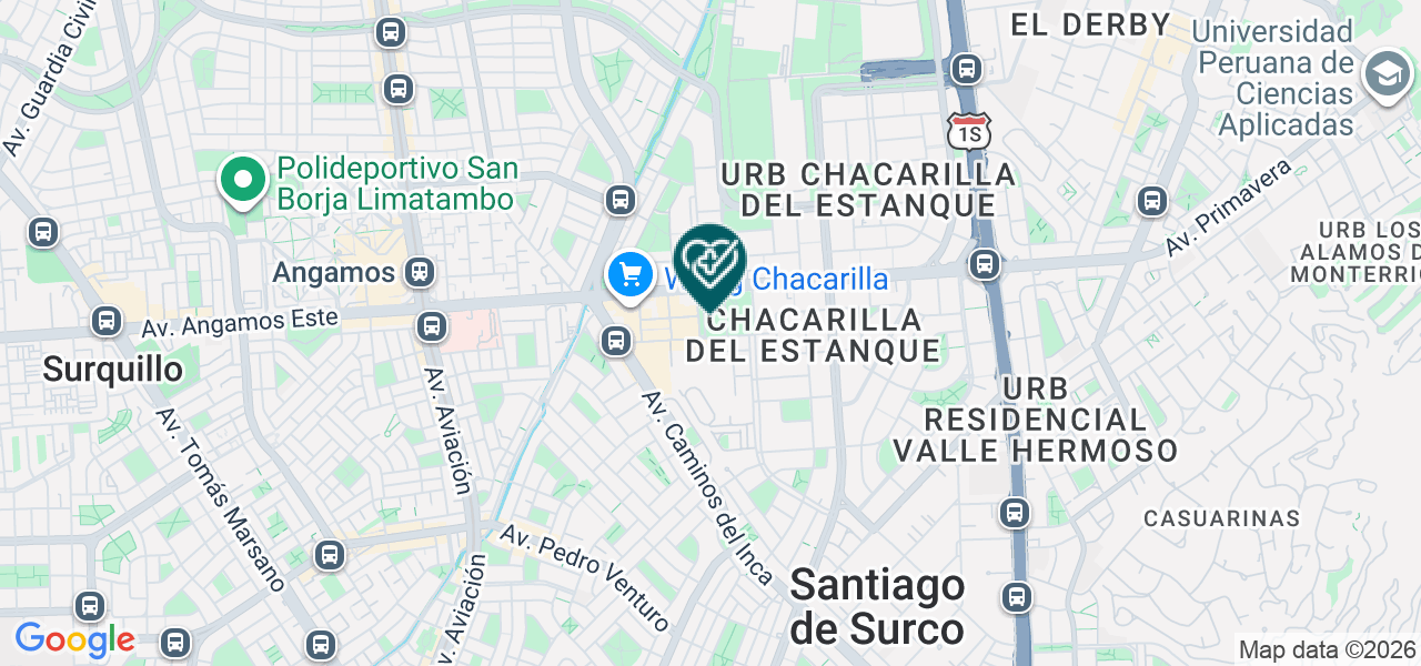 Mapa de Laboratorios Auna