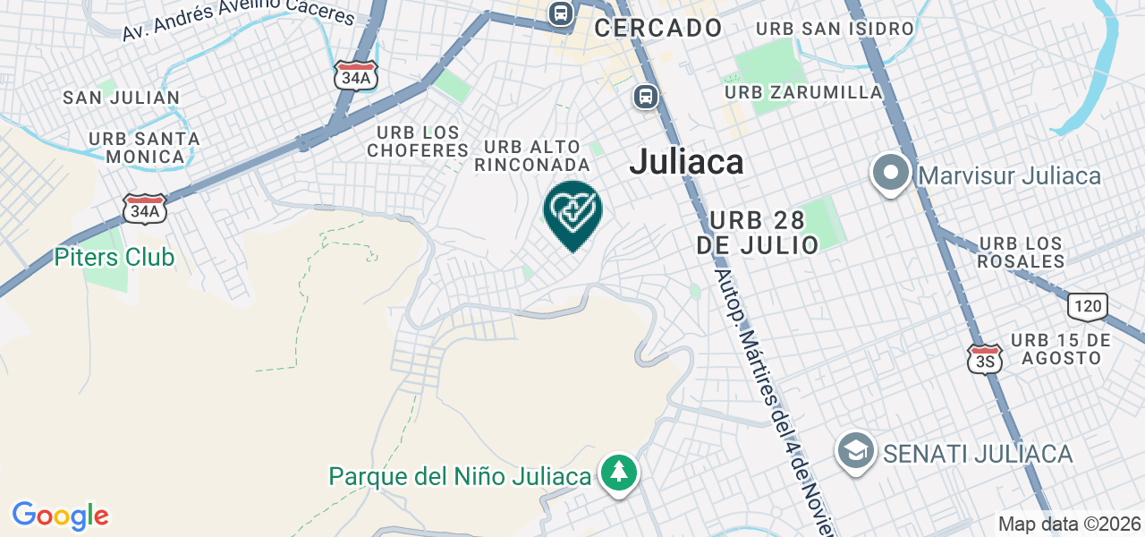 Mapa de Endomedical