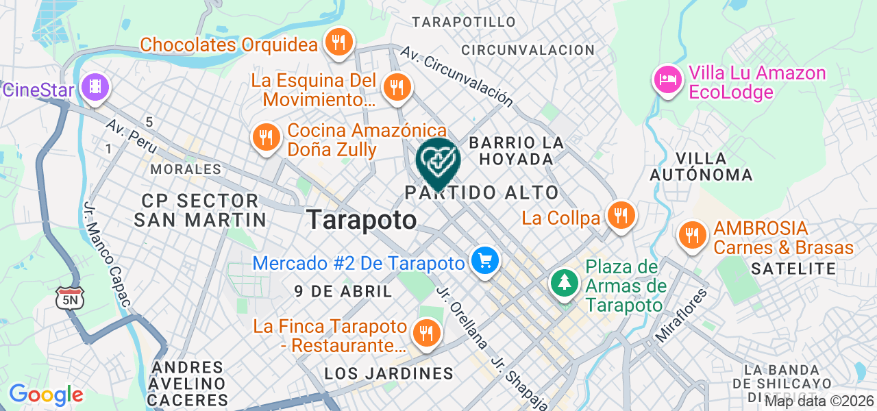 Mapa de Dentalis Art Consultorio Dental
