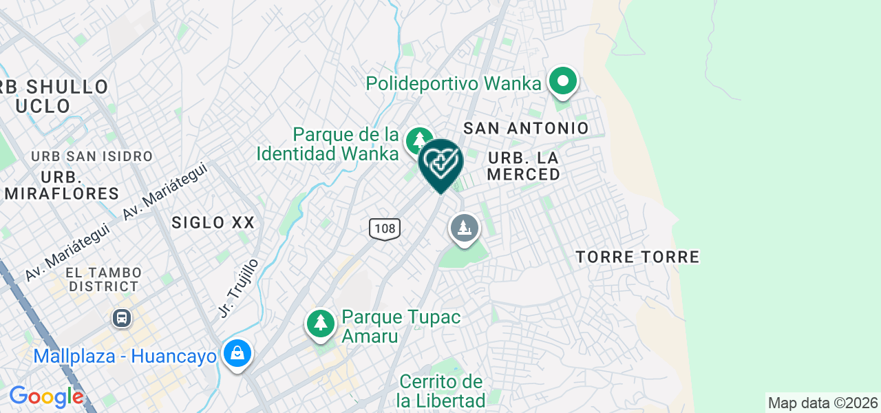 Mapa de C&m Medic Pediatrico