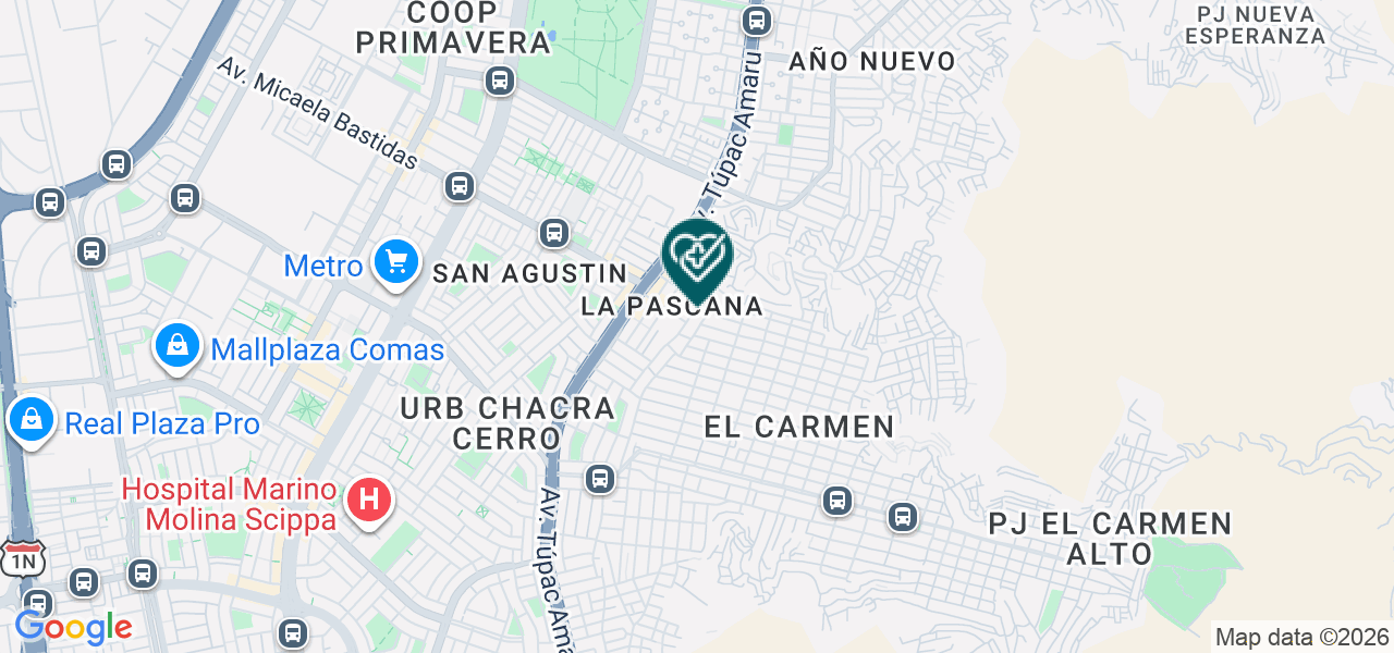 Mapa de Dental One