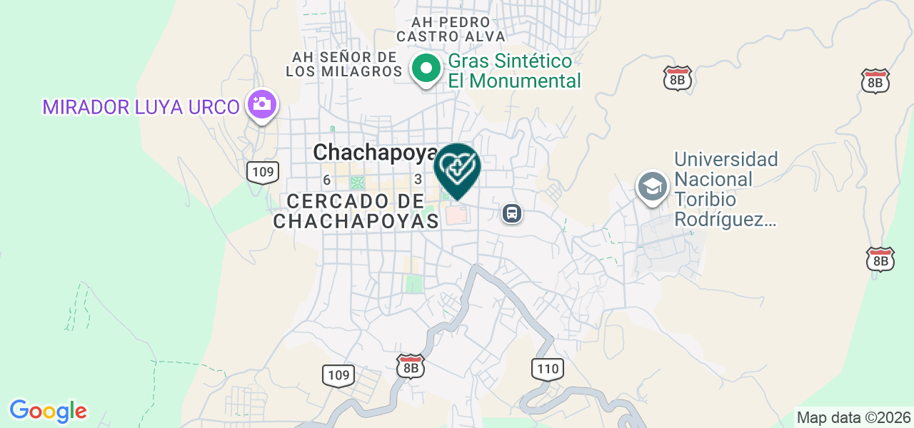 Mapa de Burgalab -laboratorio Clinico