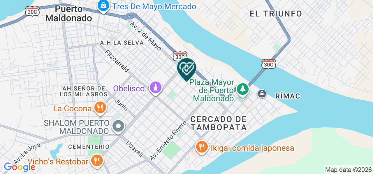 Mapa de Consultorio Dental San Juanito