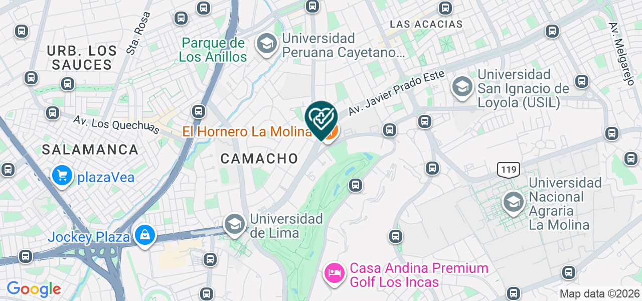 Mapa de Odontolive