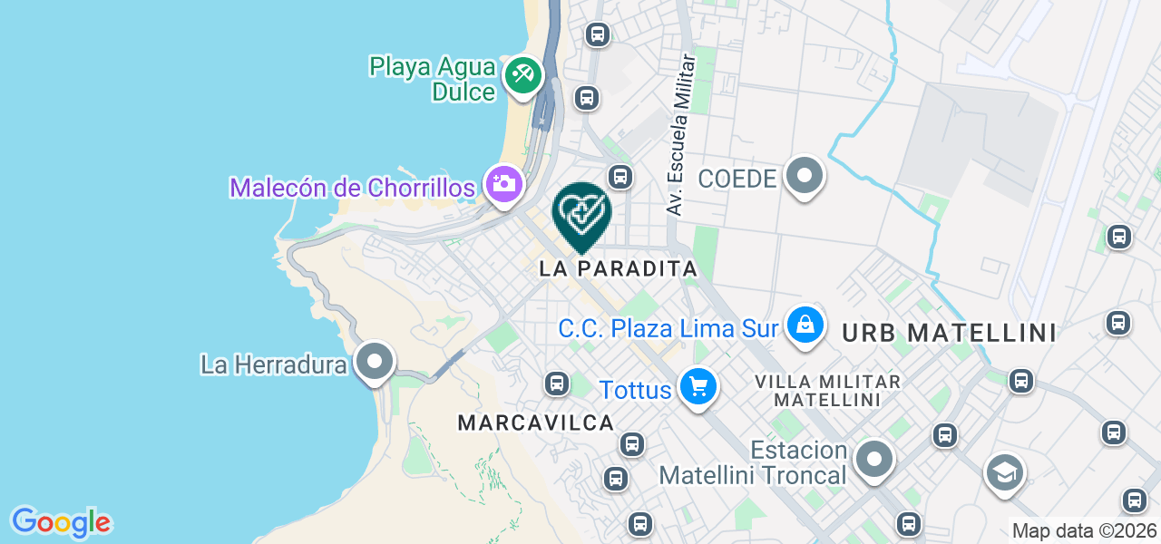 Mapa de Consultorio Medico Orthomedic