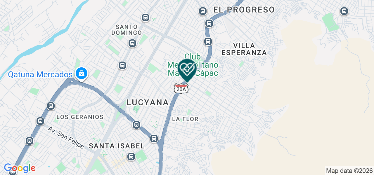 Mapa de Consultorio Medico Casmocor