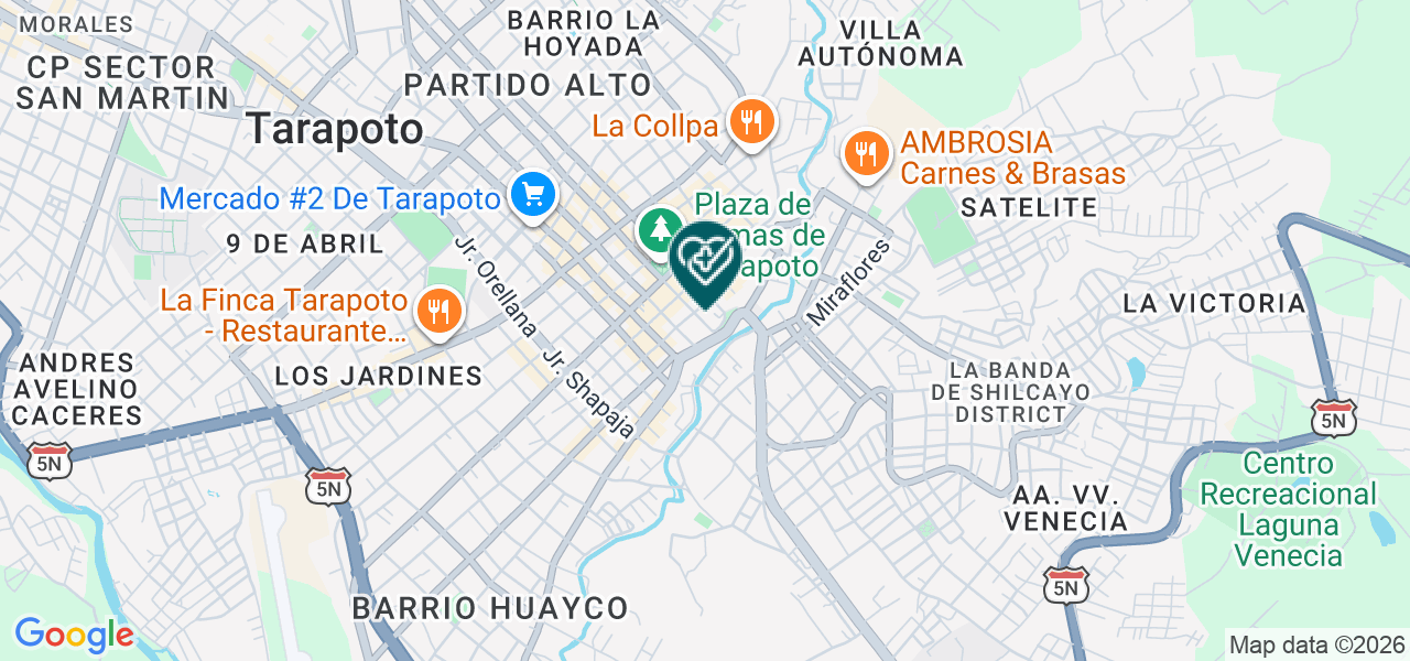 Mapa de Consultorio Odontologico Doctora Rivas