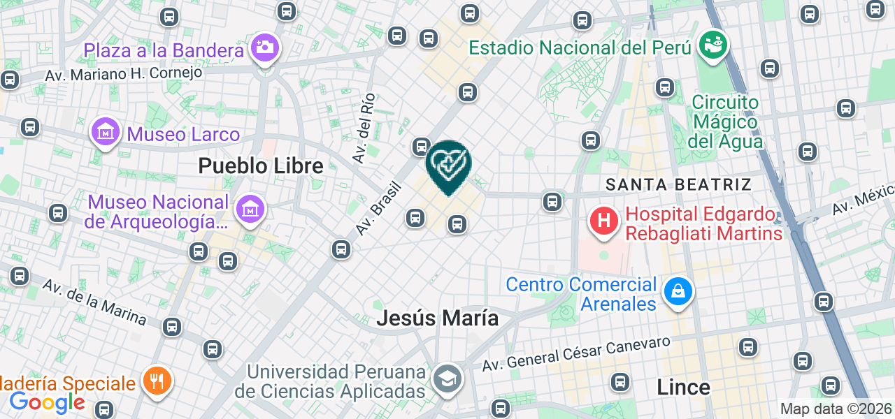 Mapa de Odontofas