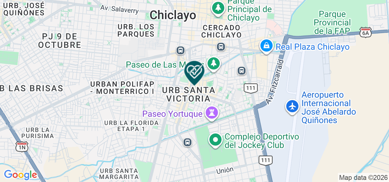 Mapa de Bm Centro Oftalmologico