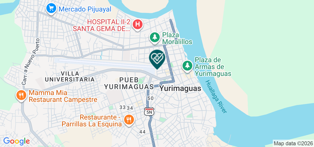 Mapa de Centro Medico Namazonas E.I.R.L.