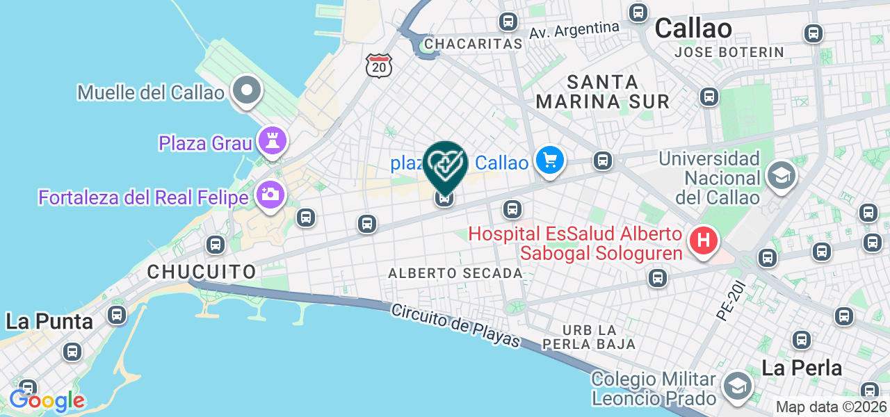 Mapa de Osmed Salud Peru