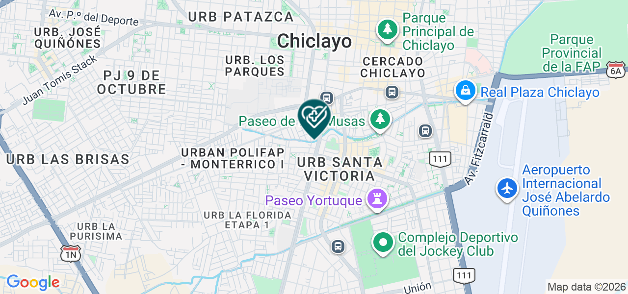 Mapa de Centro Medico Especializado Salud Madre & Mujer S.A.C.