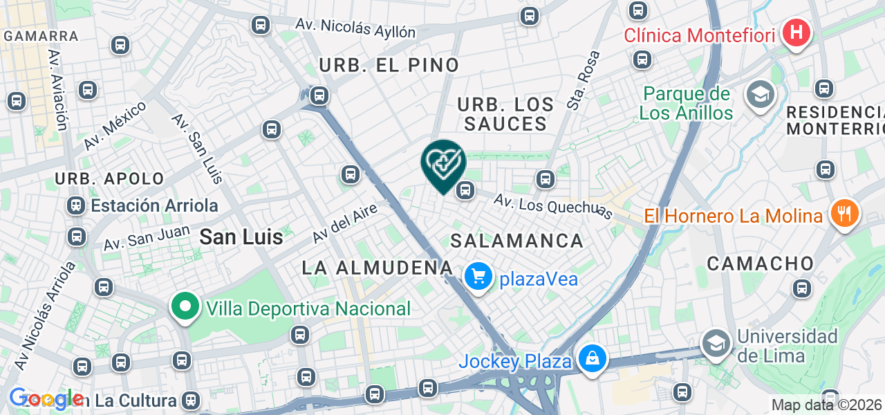 Mapa de Veronica Cecilia Rocero Palomino