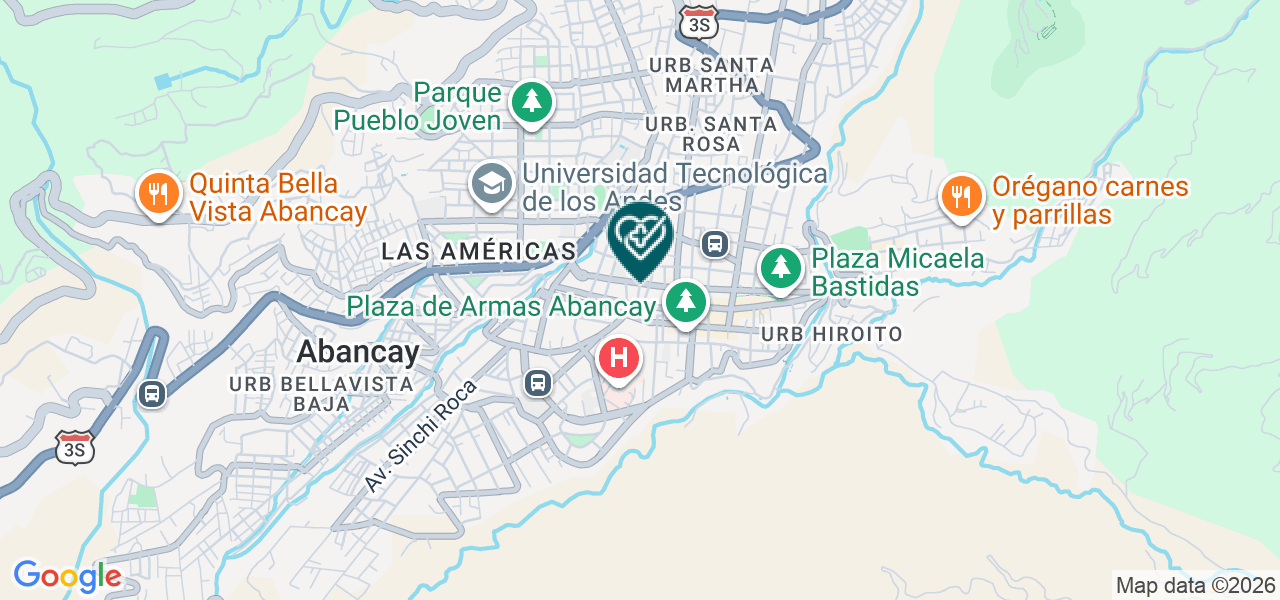 Mapa de Policlinico Mi Salud