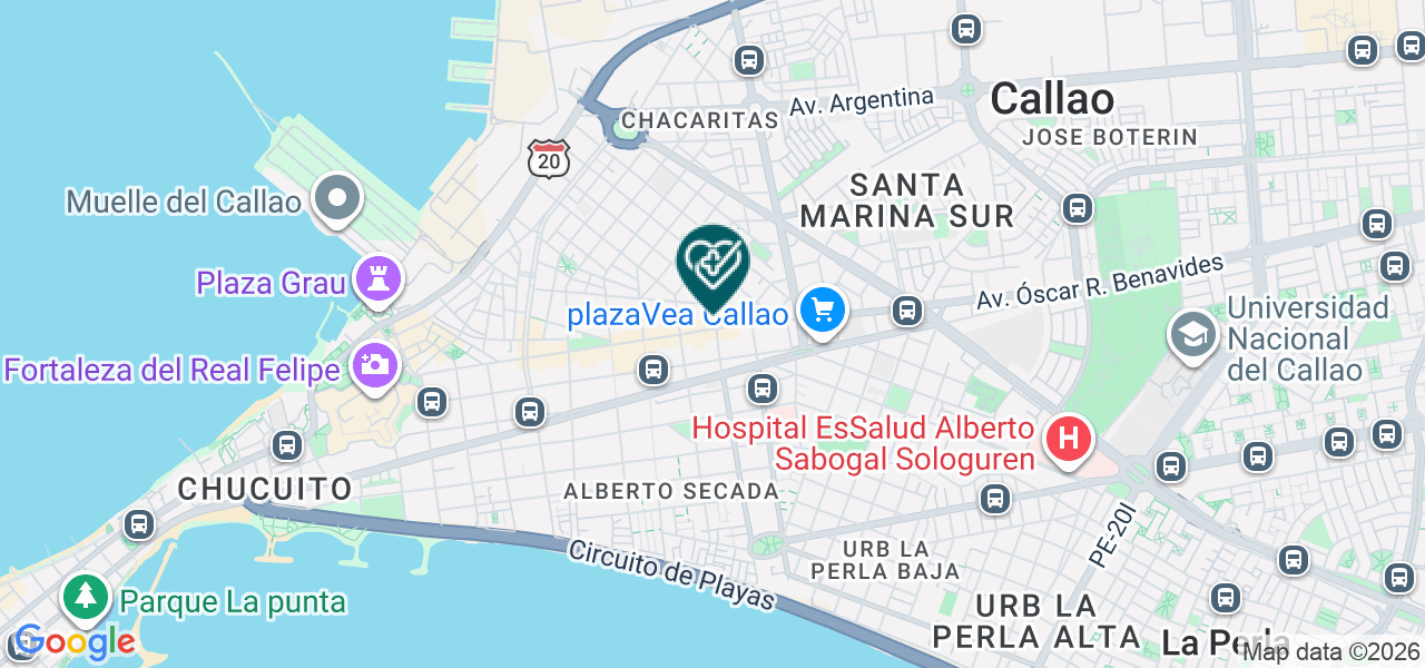 Mapa de Dental Misiones E.I.R.L.