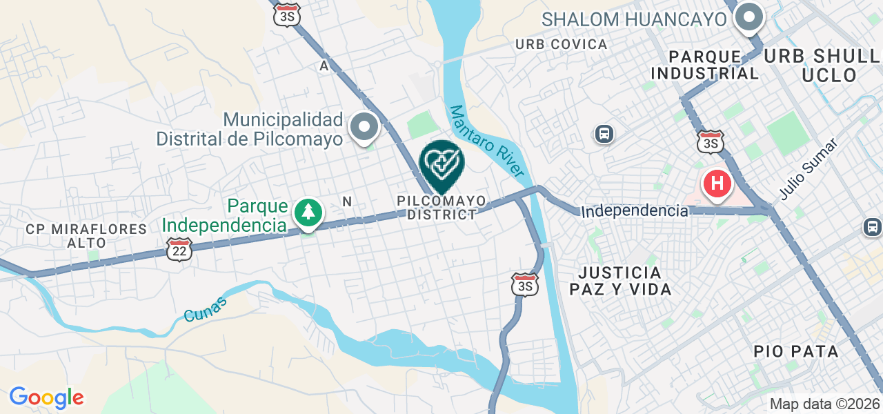 Mapa de Consultorio Odontologico Consudent